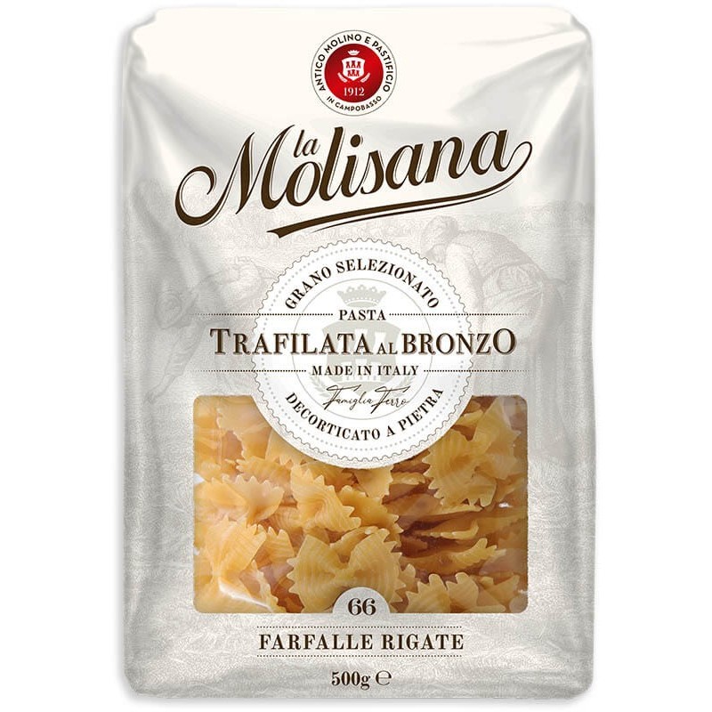 FARFALLE RIGATE MOLISANA Nº 66 500 GR