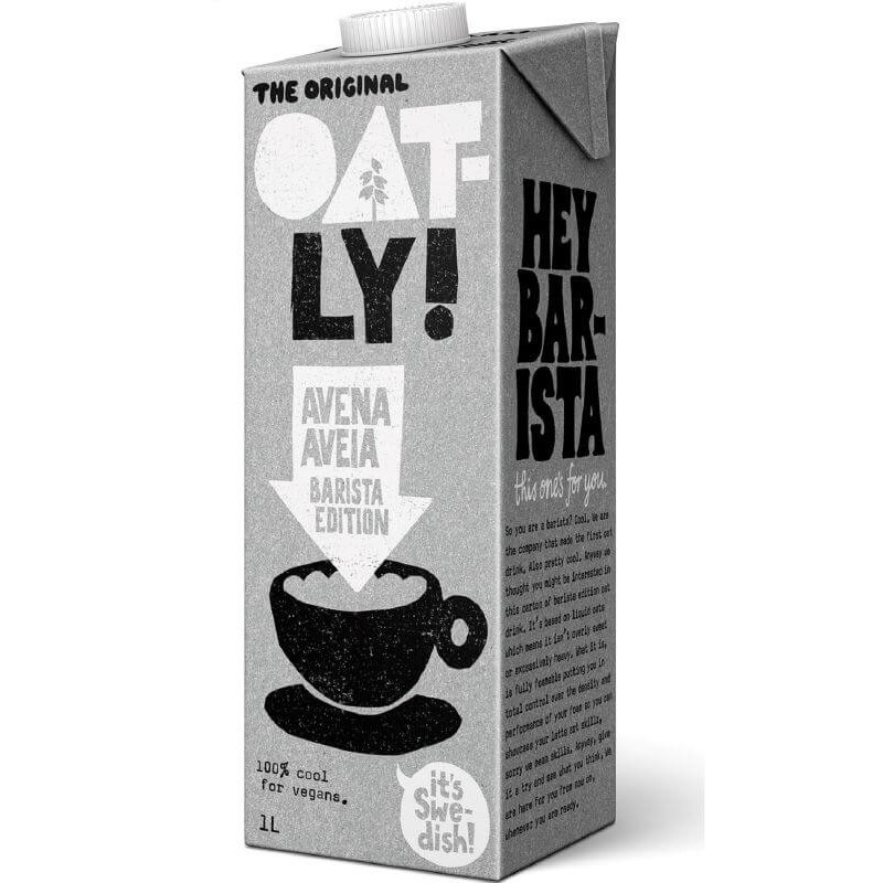 BEBIDA DE AVENA OATLY BARISTA BRIK 1L