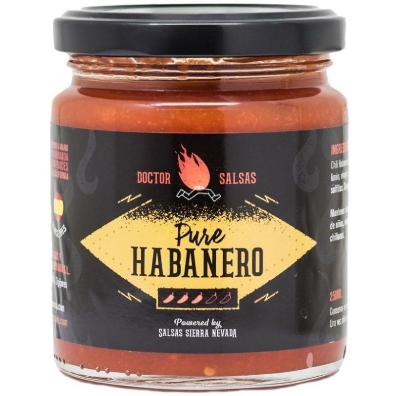SALSA DR. SALSAS PURE HABANERO BOTE 250ML