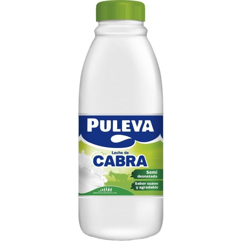 LECHE PULEVA CABRA SEMIDESNATADA BOTELLA 1 L