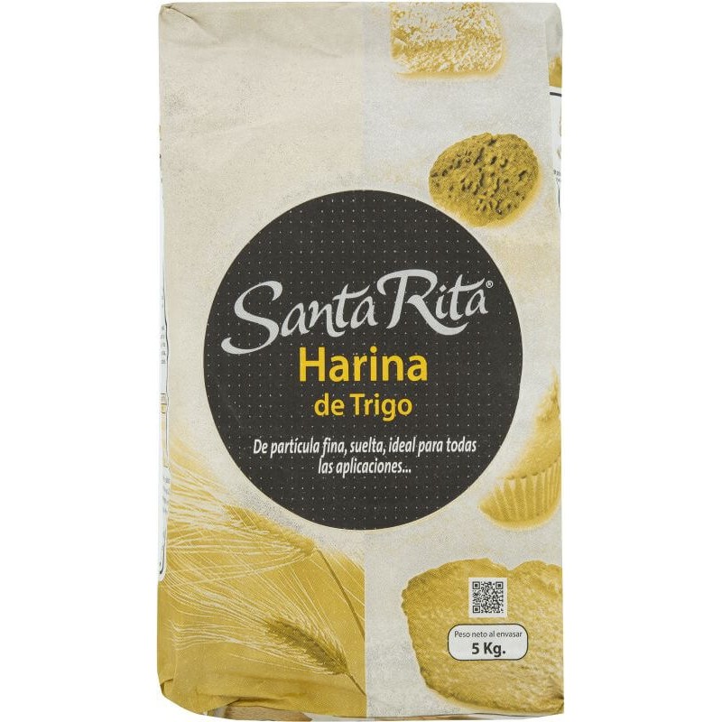 HARINA DE TRIGO SANTA RITA 5 KG