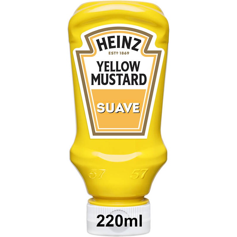MOSTAZA HEINZ BOCABAJO 220 ML PET