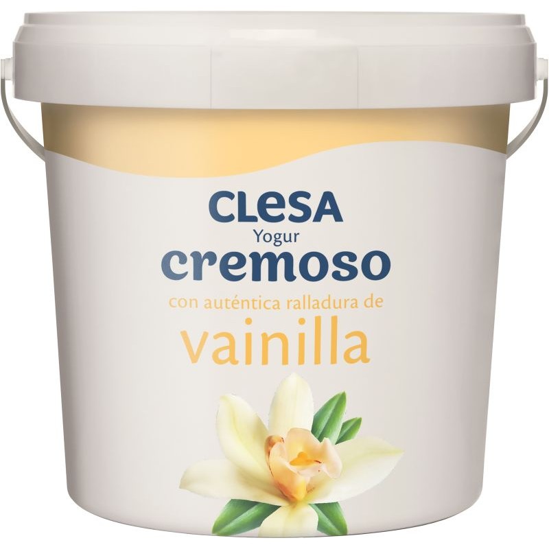 YOGUR CLESA CREMOSO VAINILLA CB. 900 GR
