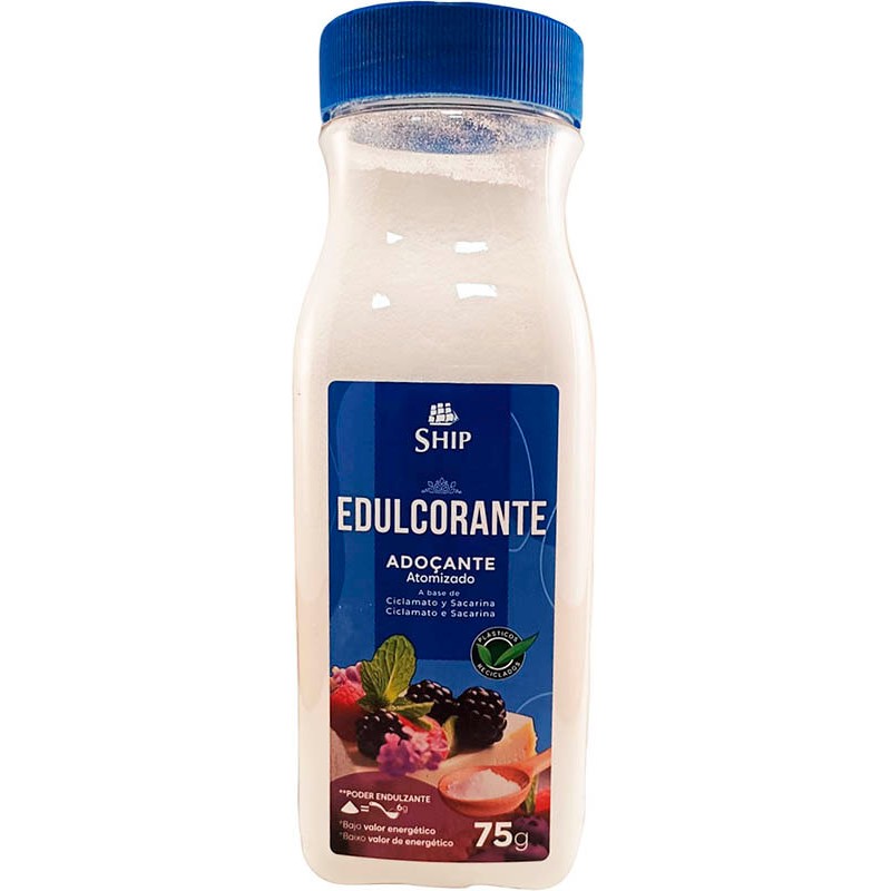 EDULCORANTE EN POLVO SHIP ATOMIZADO BOTE 75 GR