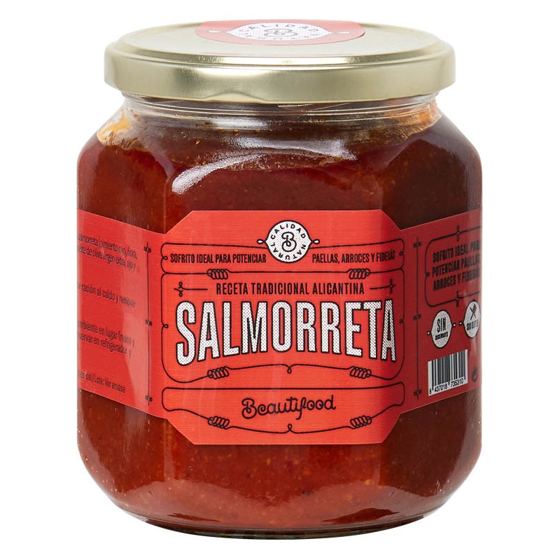 SOFRITO ALICANTINO SALMORRETA BEAUTOOD BOTE 540 GR