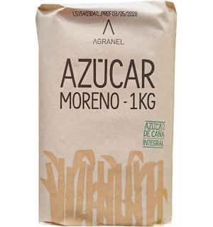 AZUCAR MORENO DE CAÑA INTEGRAL AGRANEL - SIDUL 1 KG