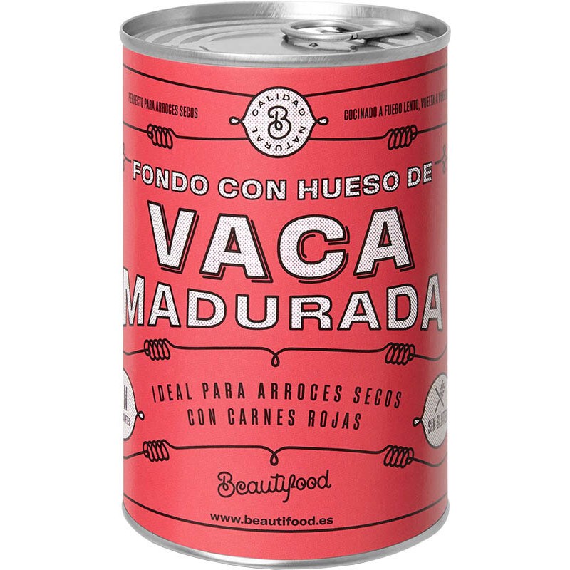 FONDO DE HUESO DE VACA MADURADO BEAUTIFOOD LATA 400G