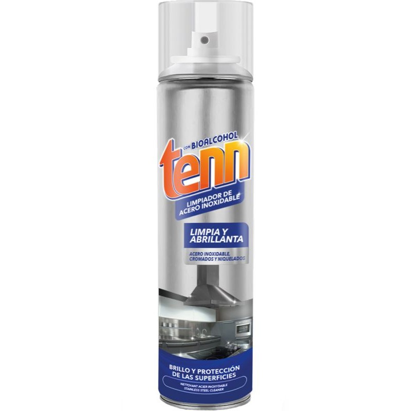 LIMPIADOR TENN ACERO INOX SPRAY 500 ML