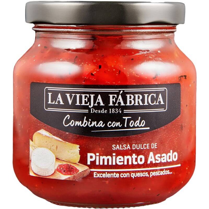 SALSA DE PIMIENTO ASADO LA VIEJA FABRICA 280 GR