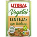 LENTEJAS CON VERDURAS LITORAL 425 GR