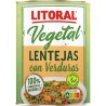 LENTEJAS CON VERDURAS LITORAL 425 GR