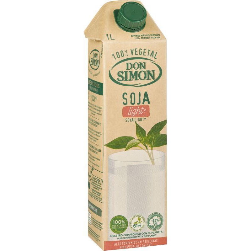 BEBIDA SOJA DON SIMON LIGHT BRIK 1L