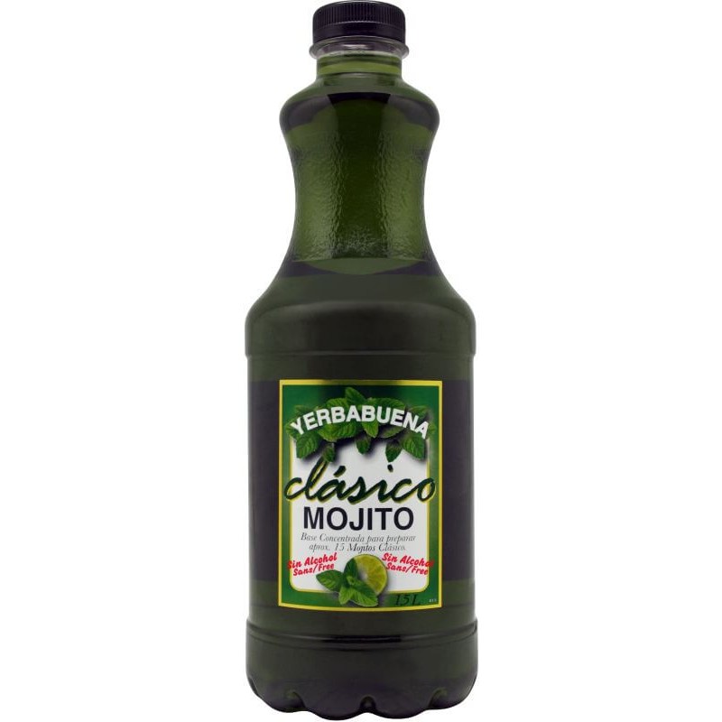 MOJITO YERBABUENA CLASICO SIN ALCOHOL 1.5 L