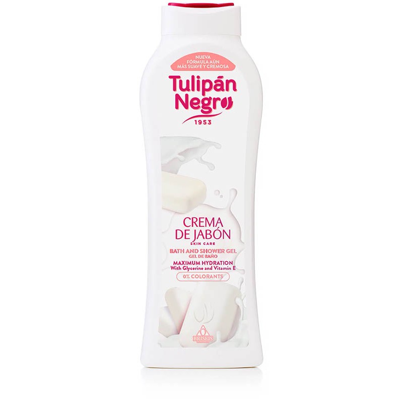 GEL TULIPAN NEGRO CREMA JABON 650 ML
