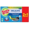 ESTROPAJO SCOTCH-BRITE NO RAYA CON ESPONJA AZUL 2+1