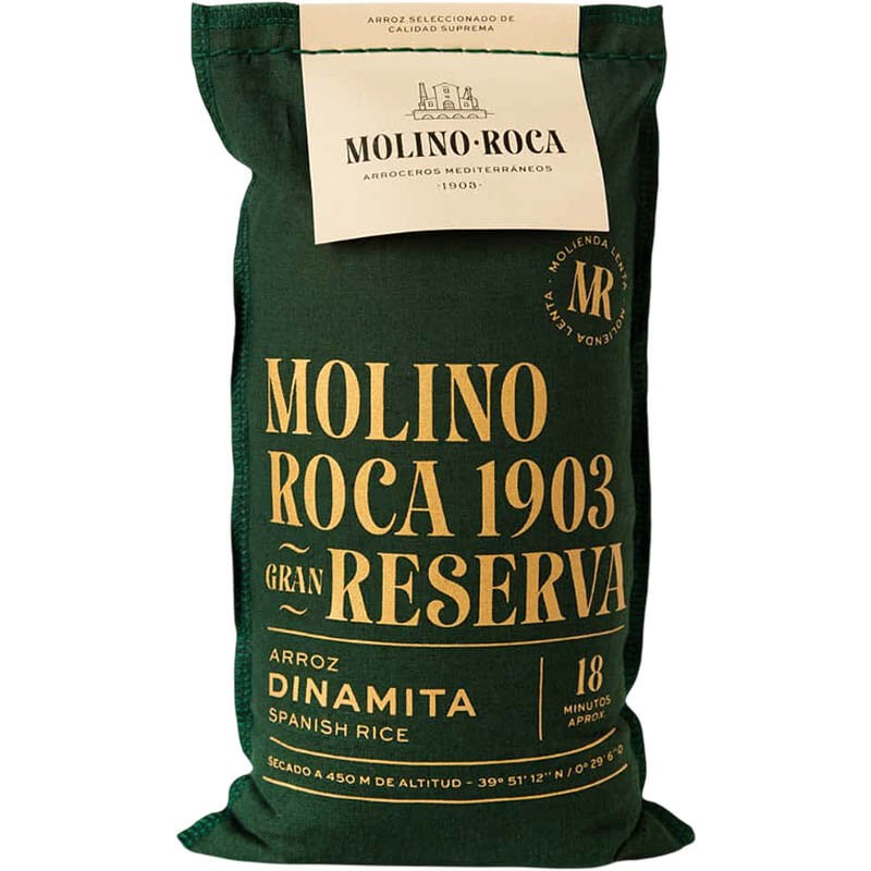 ARROZ MOLINO ROCA DINAMITA REDONDO SACO 1 KG