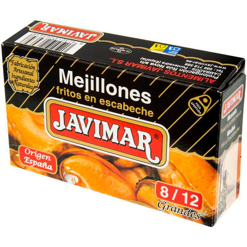 MEJILLON JAVIMAR ESCAB. RIAS 8/12 OL-120