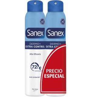 DESODORANTE SANEX EXTRA CONTROL ESPRAY 200ML DUPLO