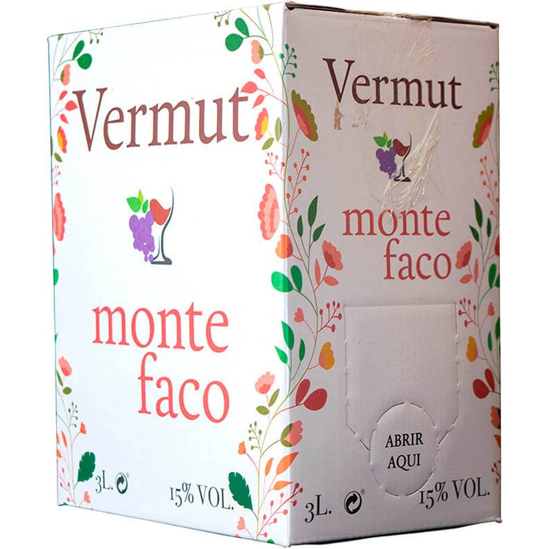 VERMUT ROJO MONTE FACO BAG-BOX 3 L