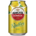 CERVEZA AMSTEL RADLER LIMON LATA 33 CL
