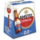 CERVEZA AMSTEL 0,0% BT. 25 CL PK-6