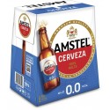 CERVEZA AMSTEL 0,0% BT. 25 CL PK-6