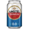 CERVEZA AMSTEL 0,0 LATA 33 CL