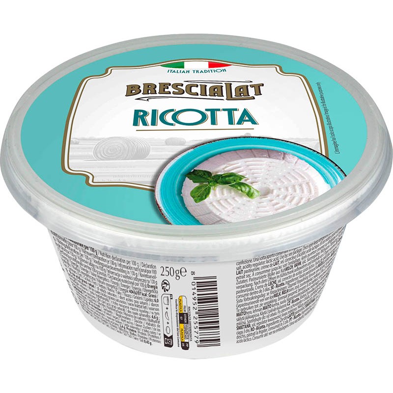 RICOTTA BRESCIA LAT FRESCA 250 GR