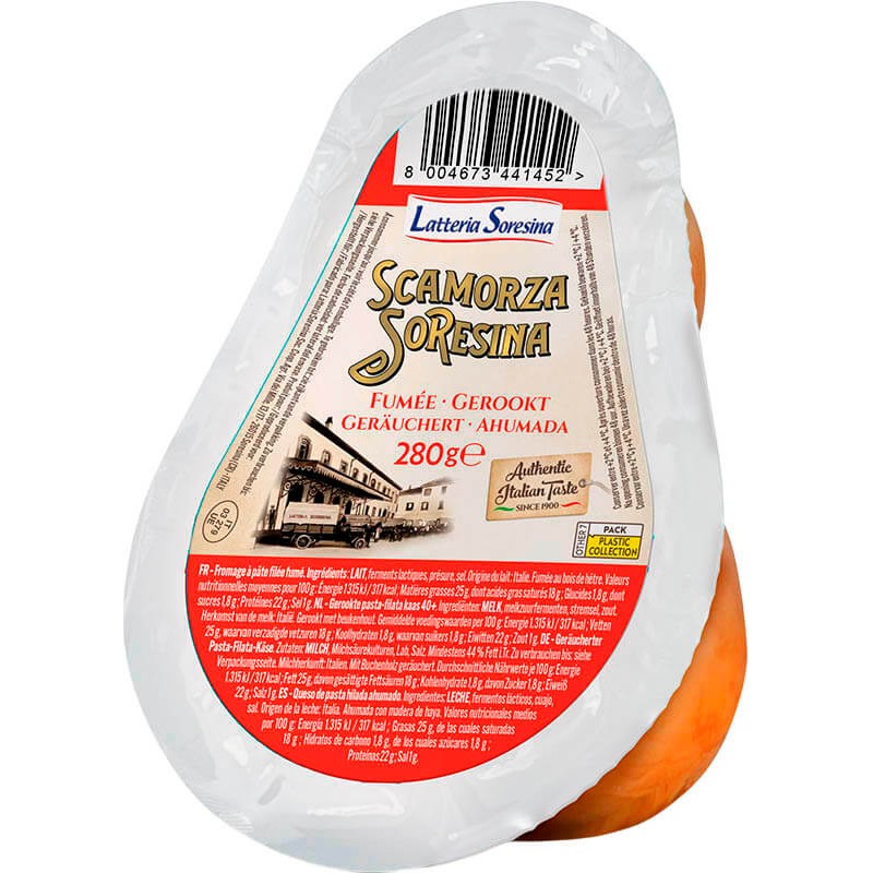 QUESO SORESINA SCAMORZA AHUMADA 280 GR