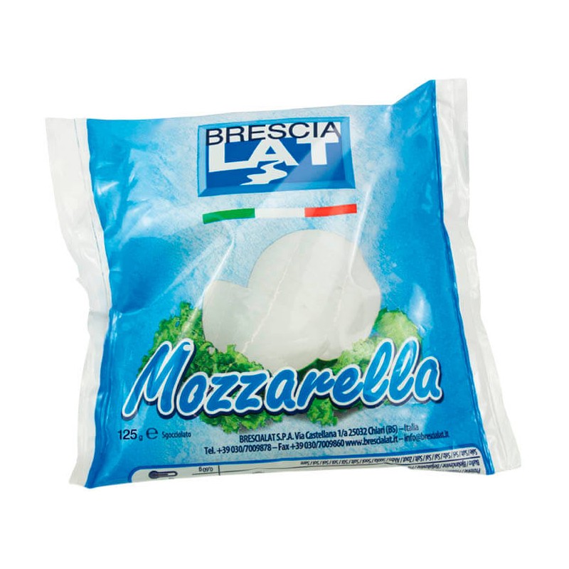 MOZZARELLA BRESCIA LAT BOLA 125 GR