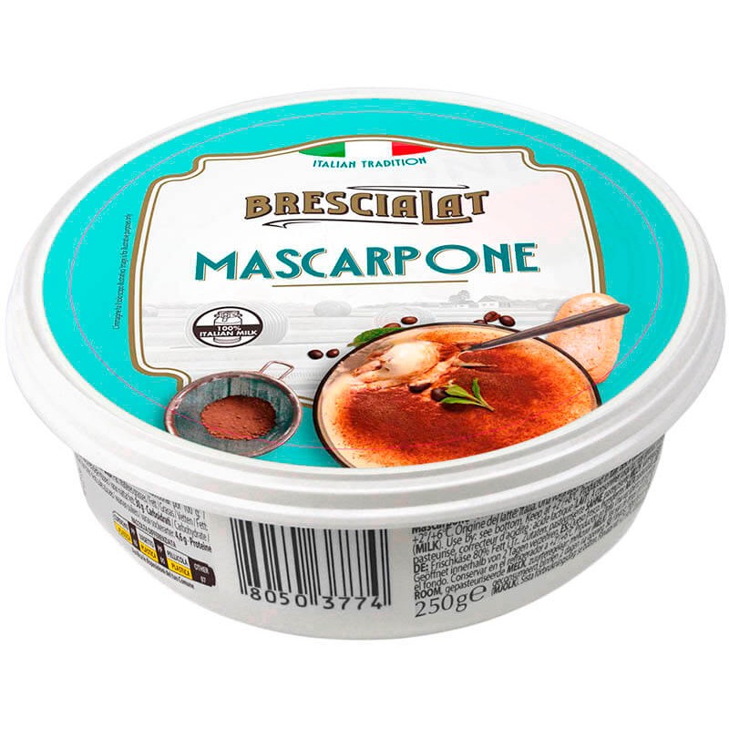 QUESO MASCARPONE BRESCIA LAT TARRINA 250 GR