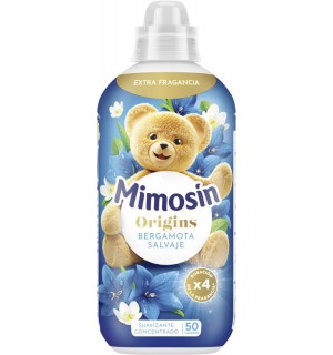 SUAVIZANTE CONCENTRADO MIMOSIN ORIGINS BERGAMOTA SALVAJE 50D 900ML