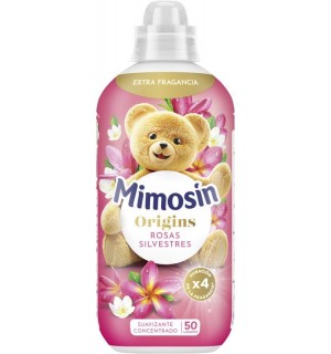 SUAVIZANTE CONCENTRADO MIMOSIN ORIGINS ROSAS SILVESTRES 50D 900ML